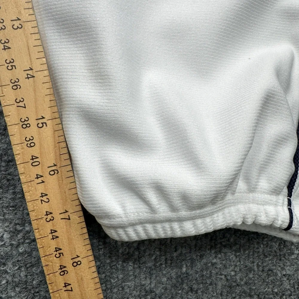 A4 Pro Style Piped Baseball Pants Mens L White 18in Inseam Athletic Knickers